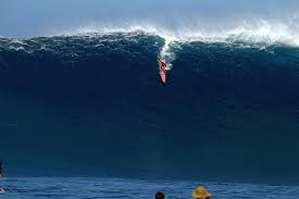 Big wave surfing